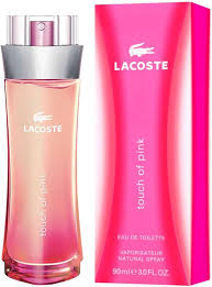 اسانس عطر لاگوست تاچ آف پینک (صورتی) Lacoste Touch of Pink خنک و شیرین اورجینال با ضمانت اصالت