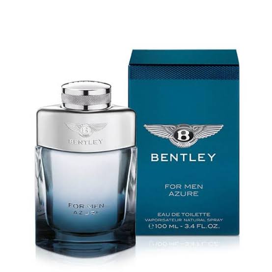 عطر گرمی بنتلی آزور  Bentley Azure خنک و شیرین چوبی دریایی اورجینال با ضمانت اصالت