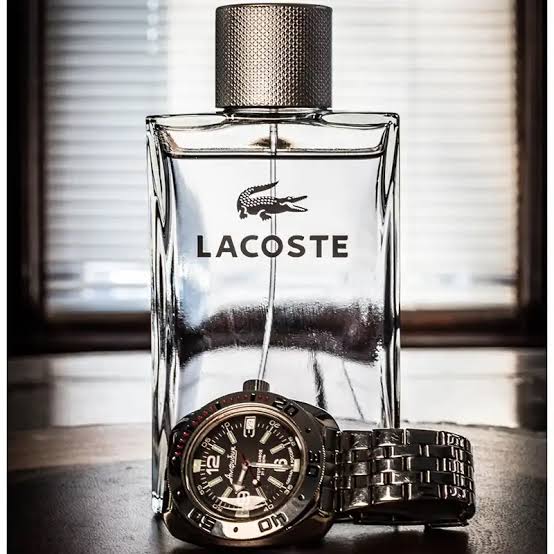 عطر گرمی لاگوست کروکو (طوسی) Lacoste Pour Homme ملایم و شیرین چوبی اورجینال با ضمانت اصالت